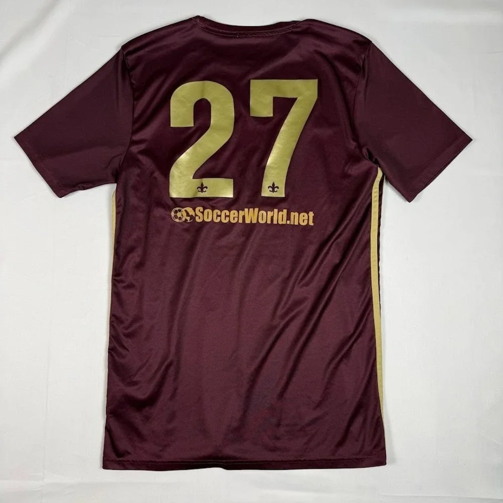 Detroit City FC Adidas Aeroready 2023 Men's Soccer Jersey Size S Slim Fit